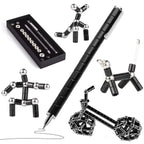 Magnetic Levitation Ballpoint Pen Black Metal Base