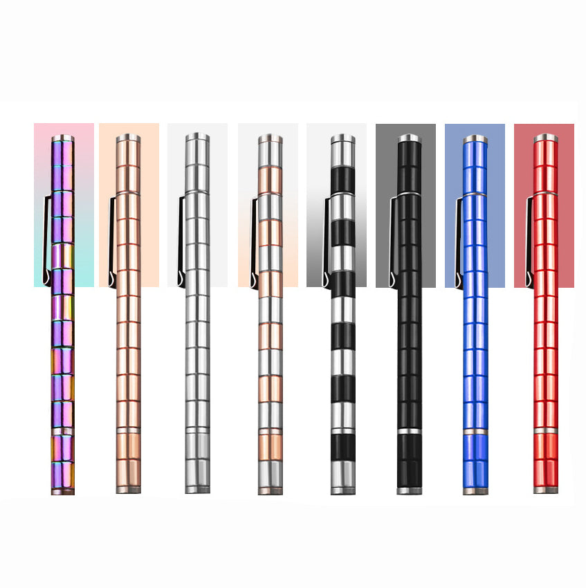 Magnetic Levitation Ballpoint Pen Black Metal Base